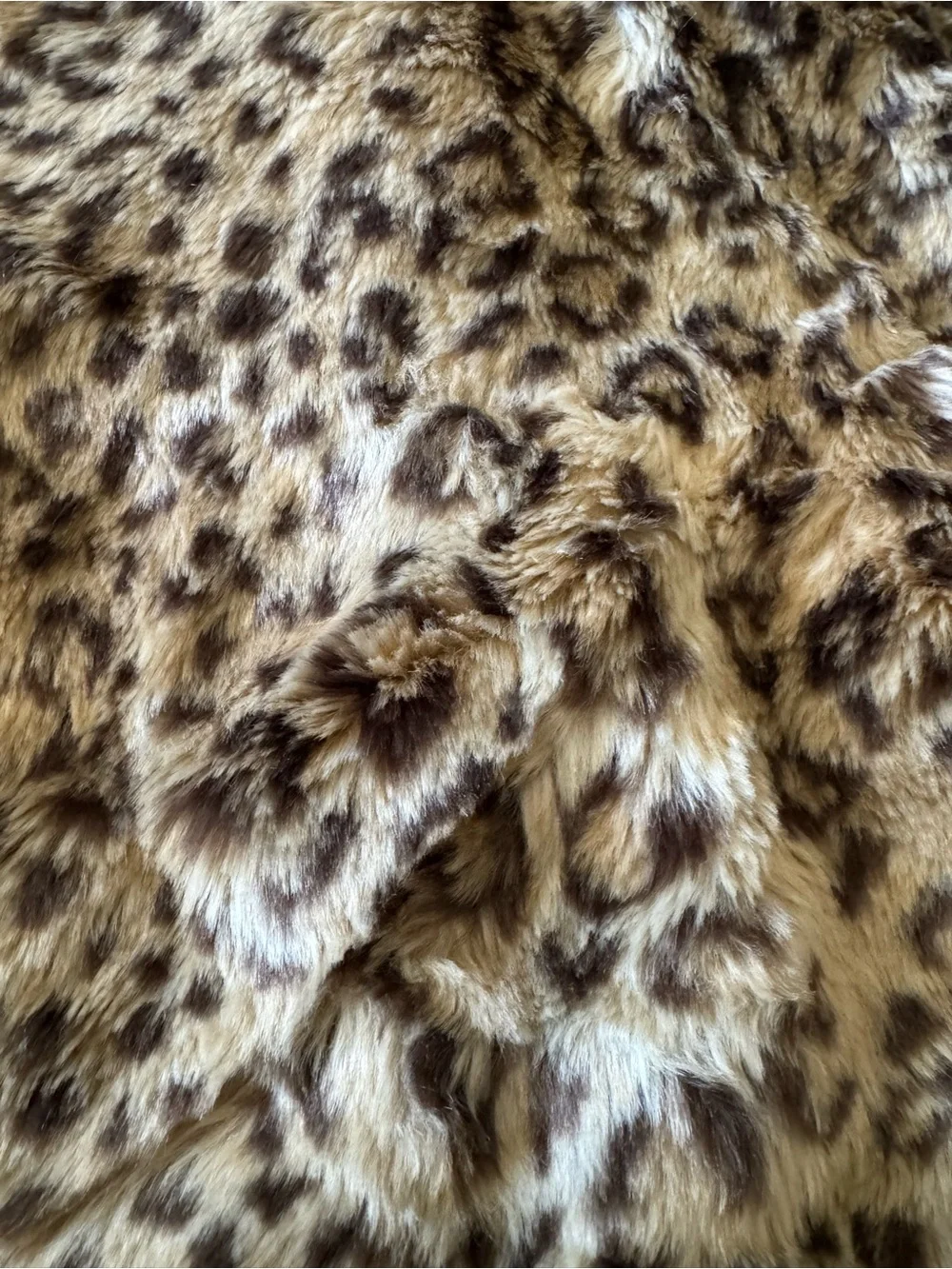 VTG 2006 glamour kitty Gymboree Girls' Leopard Faux Fur Jacket - Brown size 7
